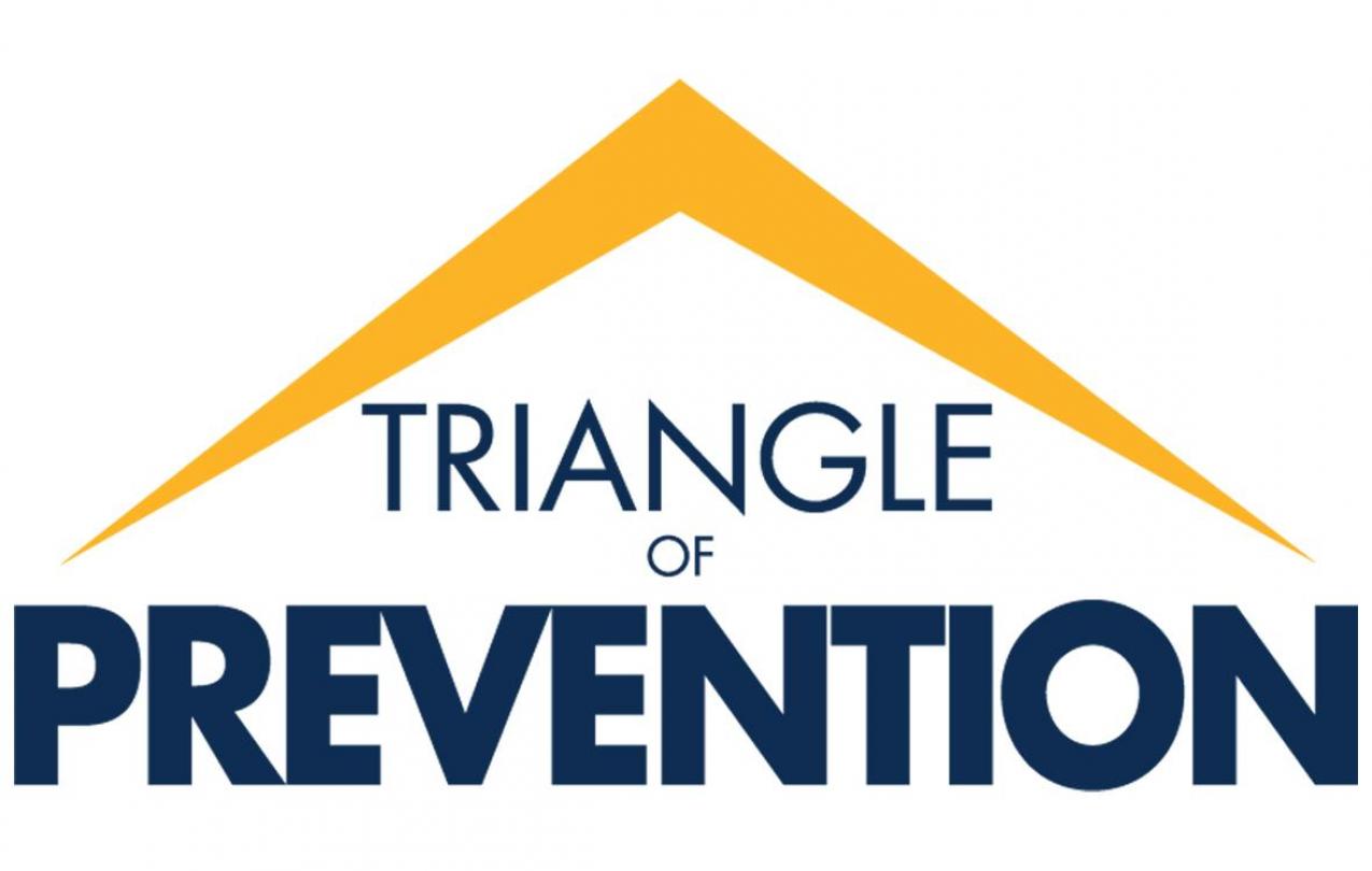 Triangle of Prevention, TOP, logo